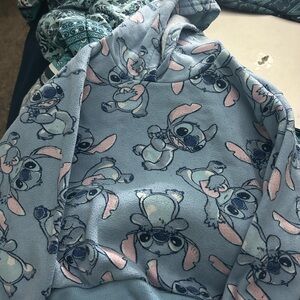 Disney Light Blue Stitch Hoodie